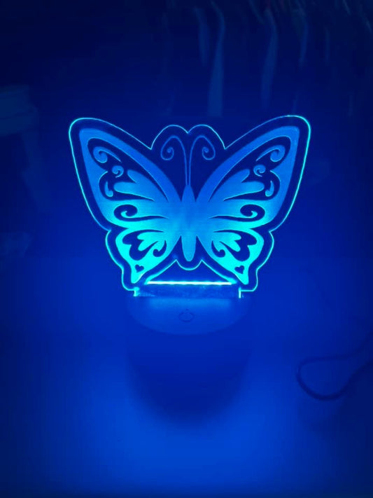 BUTTERFLY ACRYLIC INSERT FOR LED NIGHT LIGHT