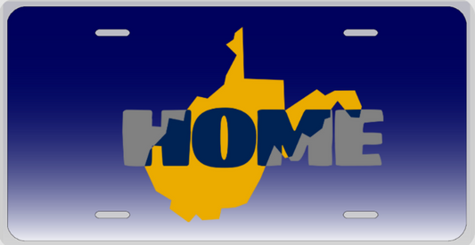 WEST VIRGINIA HOME STATE LICENSE PLATE