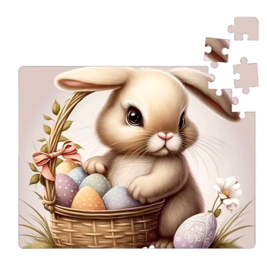 EASTER BUNNY 80 PIECE PUZZLE