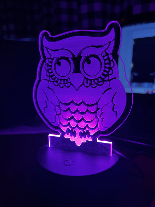 OWL LED NIGHT LIGHT SET